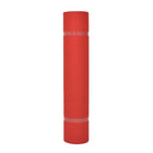 Tapijt effen rood 1x24 m polyester