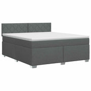 Boxspringbed 160x200 cm donkergrijs
