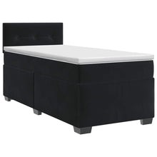 Boxspringbed met matras Zwart 80 x 200 cm Fluweel