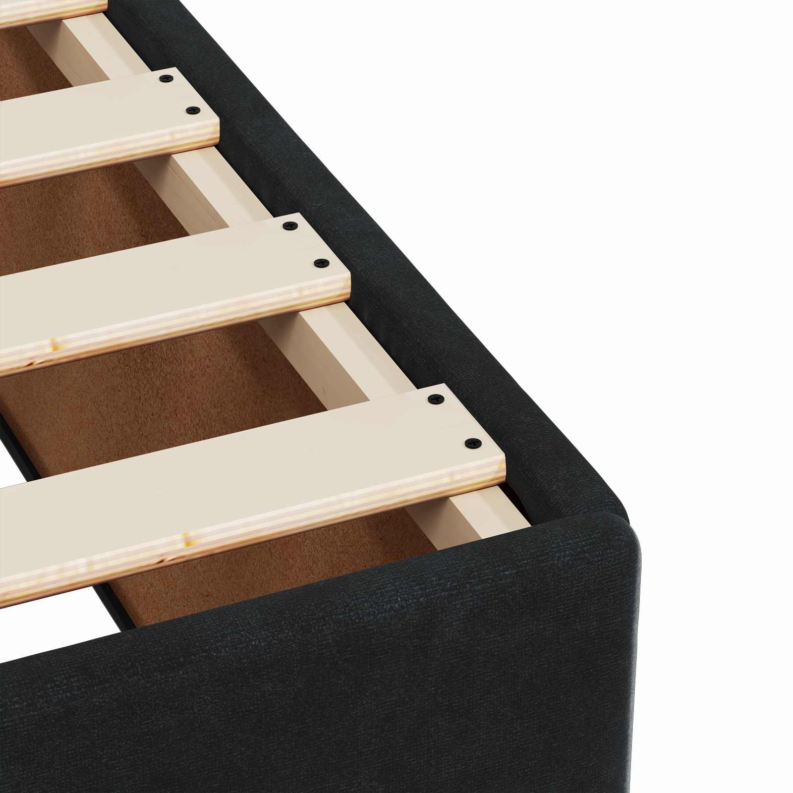 Boxspringbed met matras Zwart 160 x 200 cm Fluweel