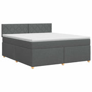 Boxspringbed 160x200 cm donkergrijs