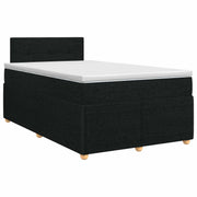 Boxspringbed zwart 120 x 190 cm