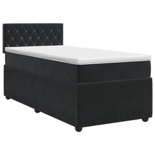 Boxspringbed met matras Zwart 100 x 200 cm Fluweel
