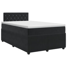 Boxspringbed met matras Zwart 120 x 190 cm Fluweel