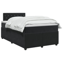 Boxspringbed met matras Zwart 120 x 190 cm Fluweel