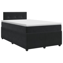 Boxspringbed met matras Zwart 120 x 190 cm Fluweel