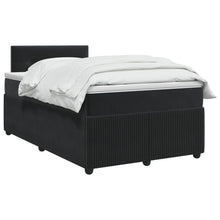 Boxspringbed met matras Zwart 120 x 190 cm Fluweel