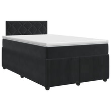 Boxspringbed met matras Zwart 120 x 190 cm Fluweel