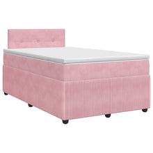 Boxspringbed met matras Roze 120 x 200 cm Fluweel