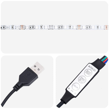 Boxspring Bed met Matras en LED Blauw 180 x 200 cm fluweel