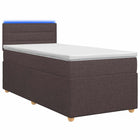 Boxspringbed 80x200 cm donkerbruin