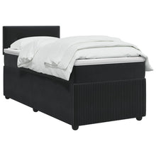 Boxspringbed met matras Zwart 80 x 200 cm Fluweel
