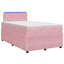 Boxspringbed met matras Roze 120 x 190 cm Fluweel