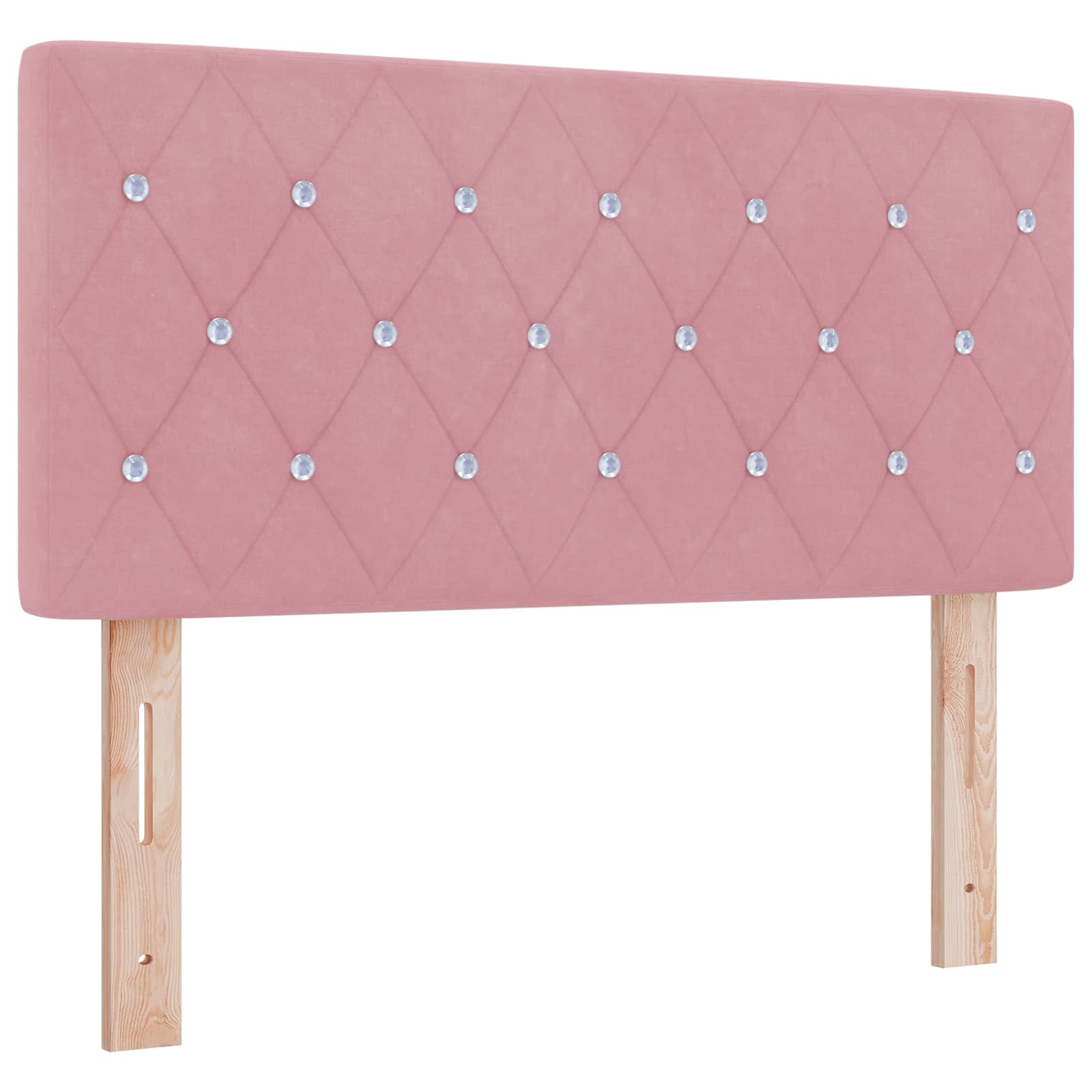 Boxspringbed met matras Roze 120 x 190 cm Fluweel