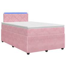 Boxspringbed met matras Roze 120 x 200 cm Fluweel