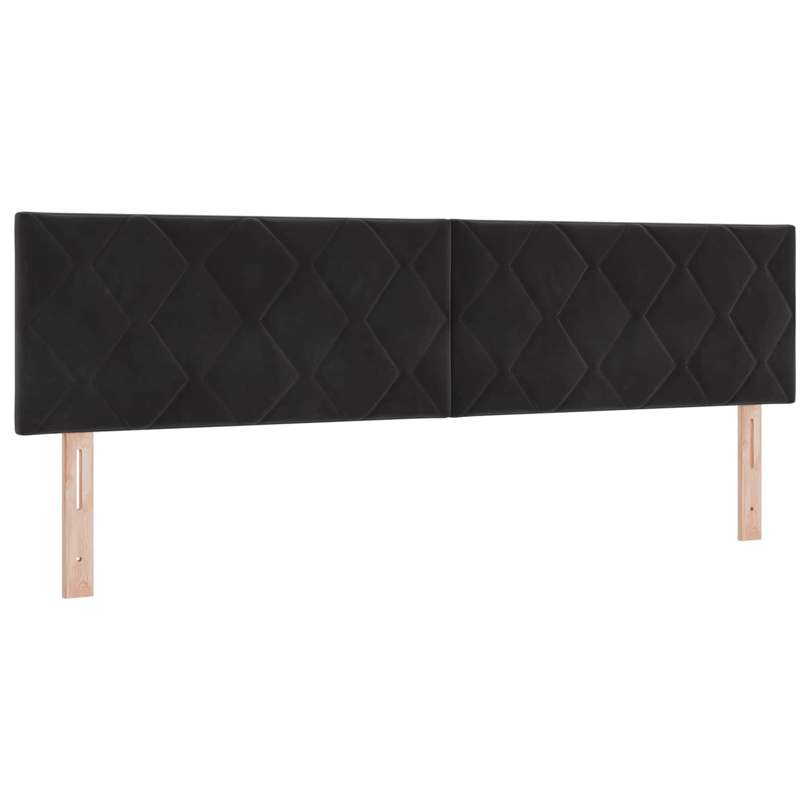 Boxspringbed met matras Zwart 180 x 200 cm Fluweel