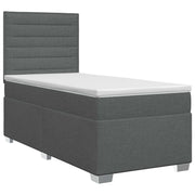 Boxspringbed 100x200 cm donkergrijs