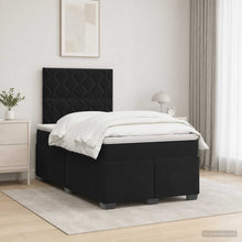 Boxspringbed met matras Zwart 120 x 190 cm Fluweel