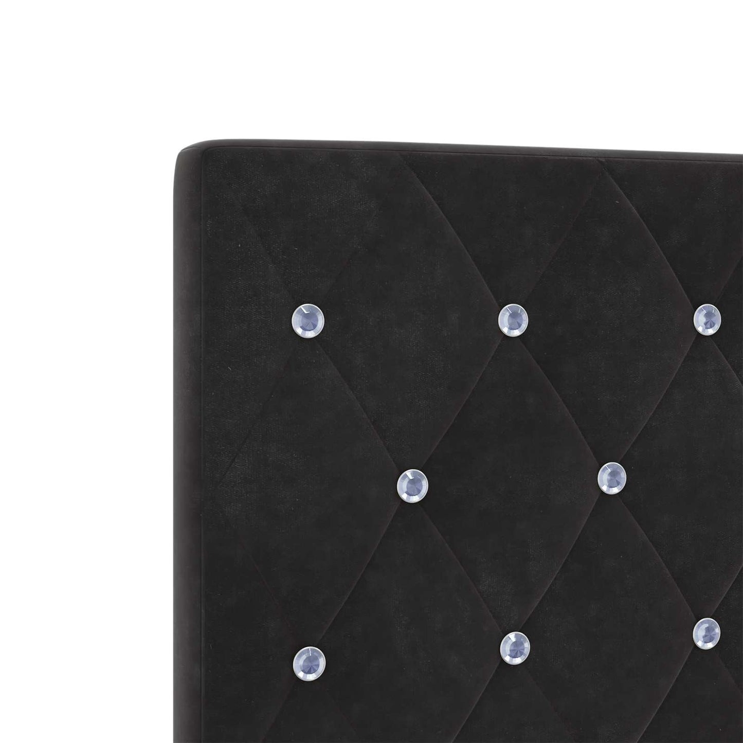 Boxspringbed met matras Zwart 160 x 200 cm Fluweel