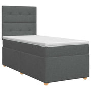Boxspringbed met matras 80x200 cm donkergrijs