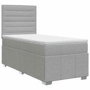 Boxspringbed 80x200 cm lichtgrijs