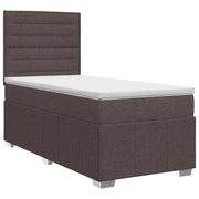 Boxspringbed 90x200 cm donkerbruin