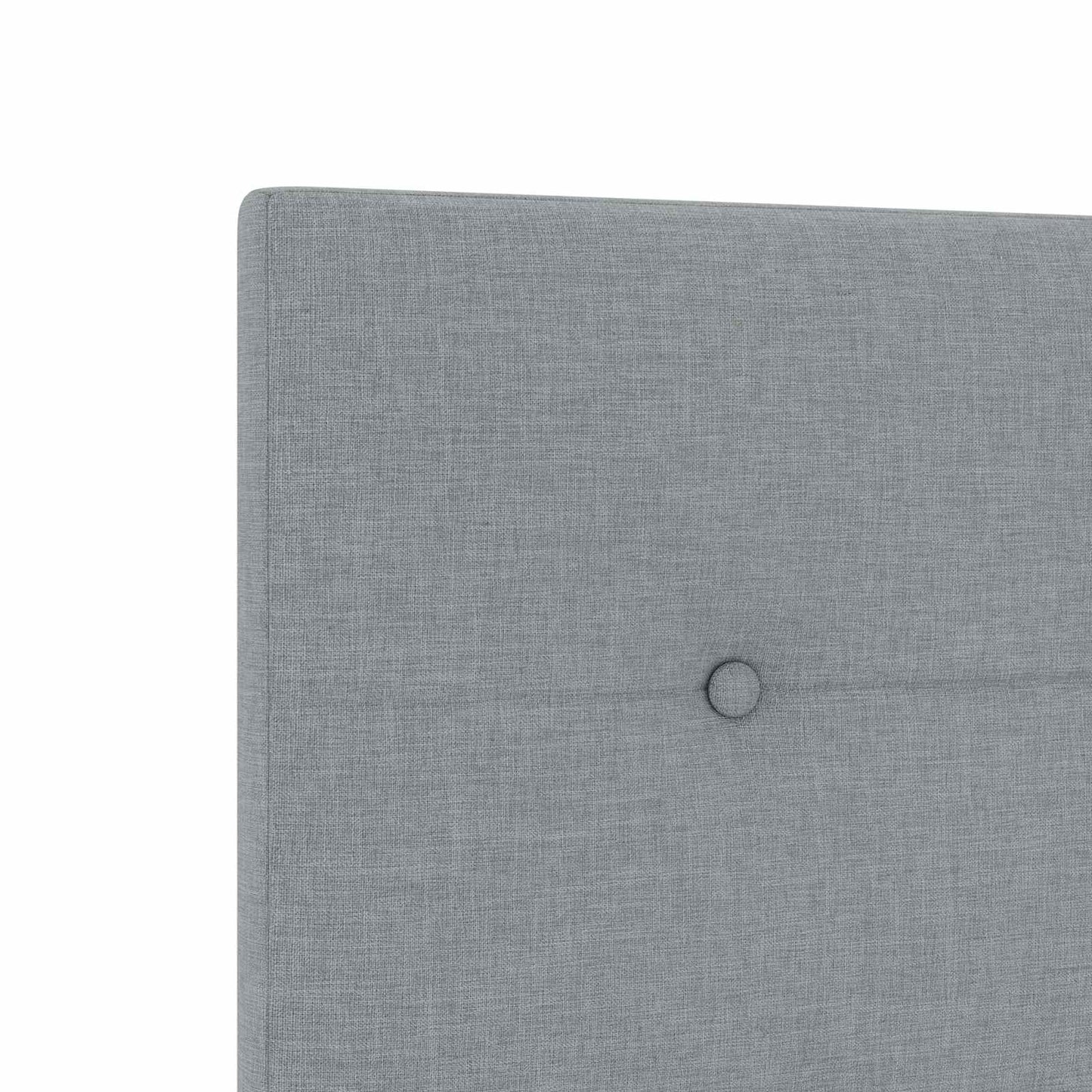Boxspringbed met matras Lichtgrijs 100 x 200 cm Stof