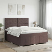 Boxspringbed 160x200 cm donkerbruin