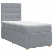 Boxspringbed 80x200 cm lichtgrijs