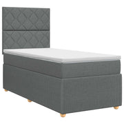 Boxspringbed 80x200 cm donkergrijs
