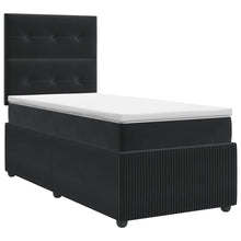 Boxspringbed met matras Zwart 80 x 200 cm Fluweel