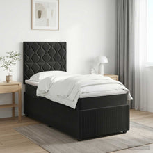 Boxspringbed met matras Zwart 100 x 200 cm Fluweel