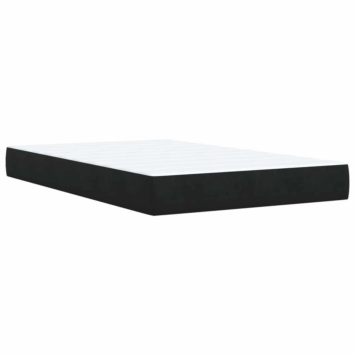 Boxspringbed met matras Zwart 120 x 200 cm Fluweel