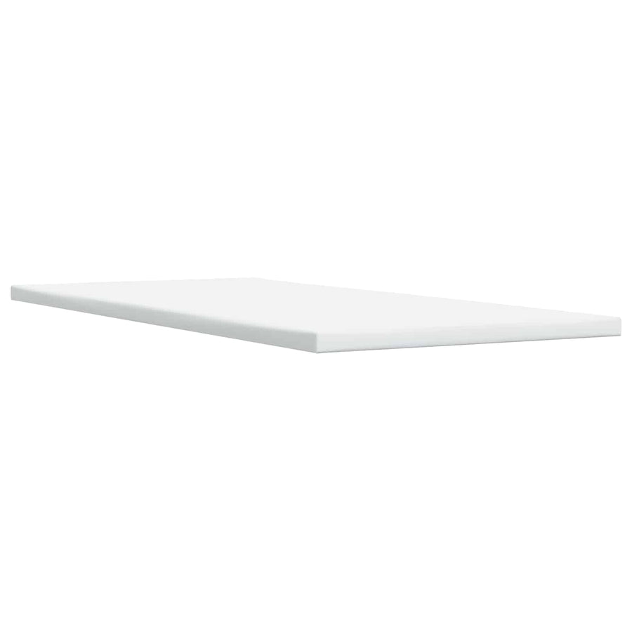 Boxspringbed met matras met hoofdeinde Blauw 90 x 200 cm Stof