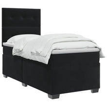 Boxspringbed met matras Zwart 80 x 200 cm Fluweel