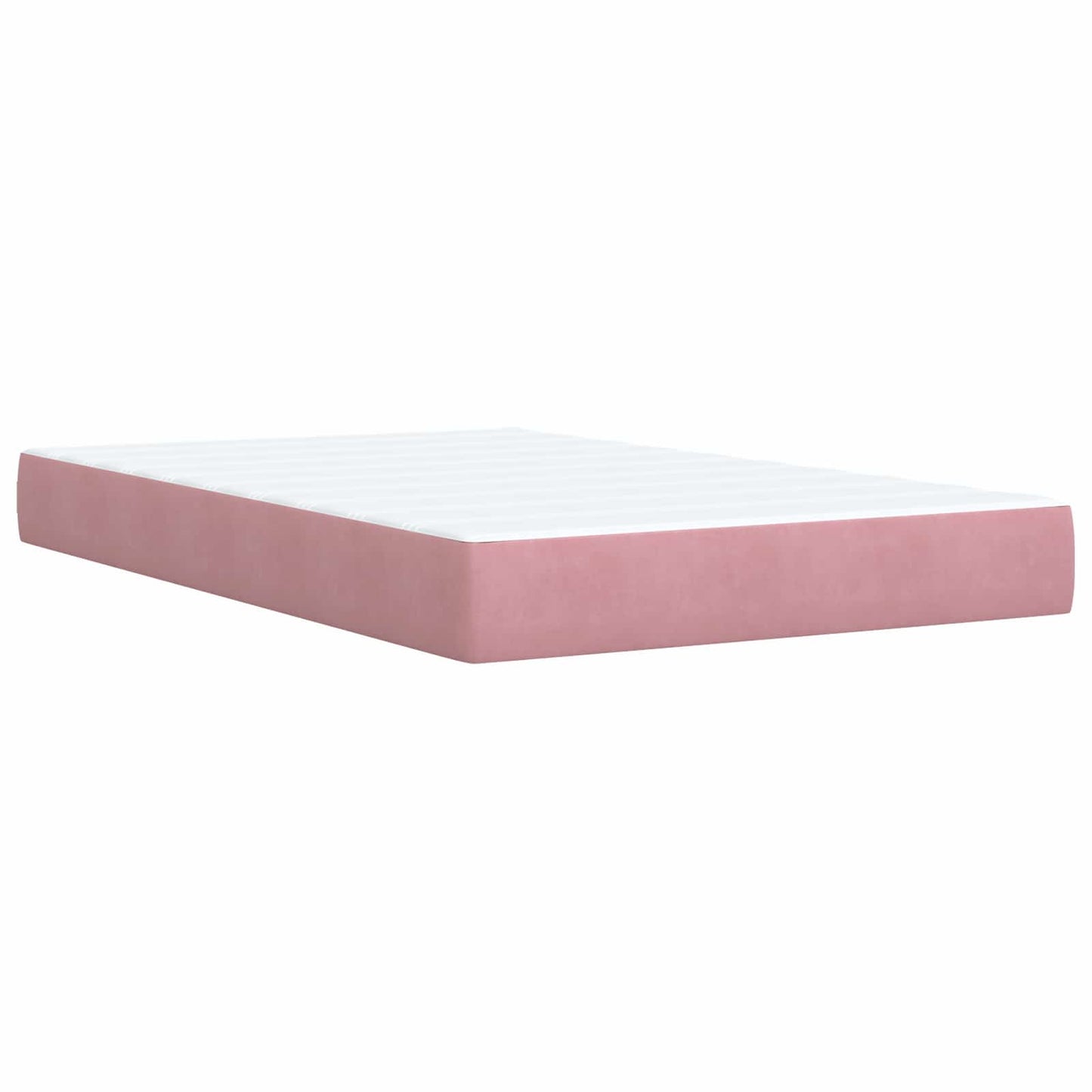 Boxspringbed met matras Roze 120 x 190 cm Fluweel