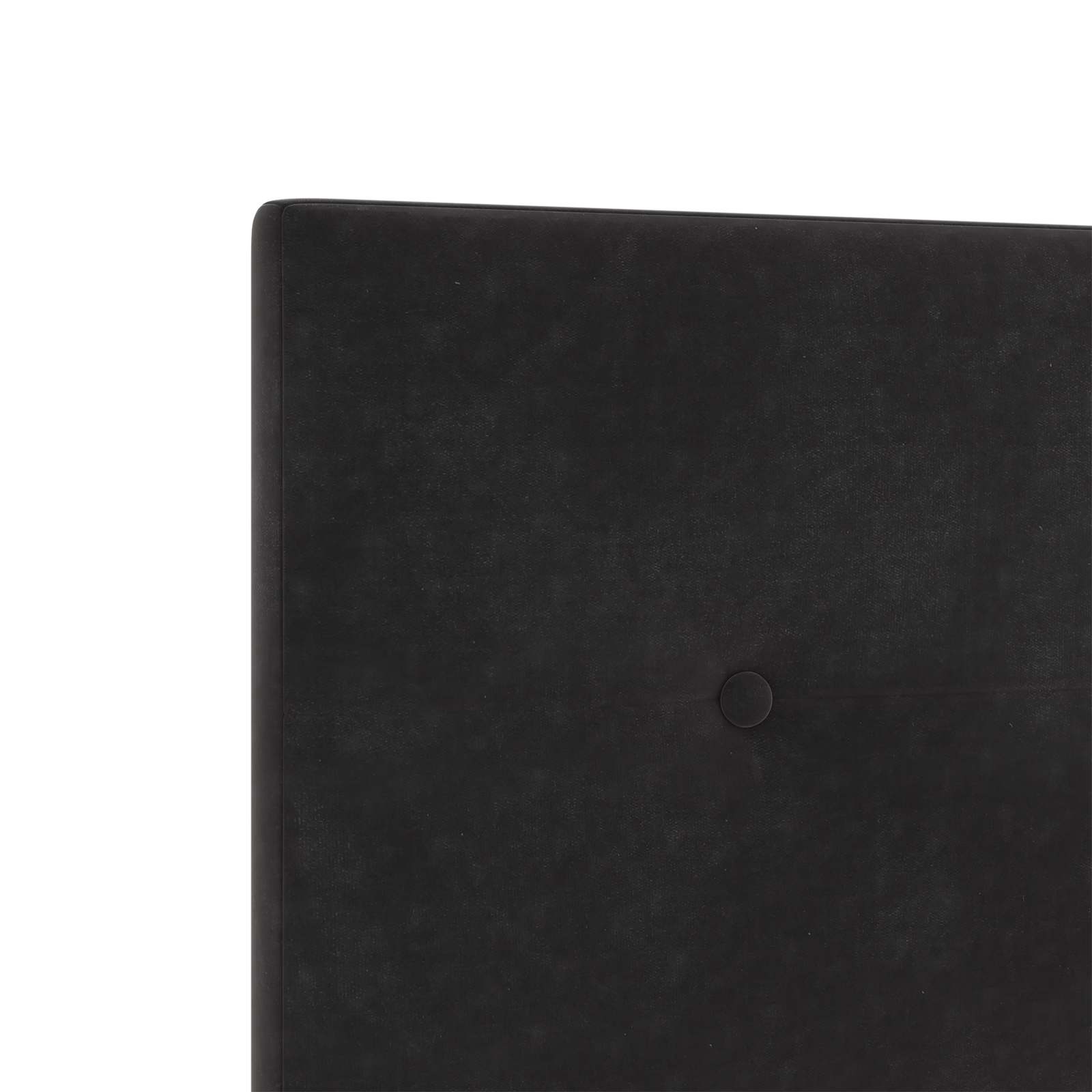 Ottoman Bed met Matrassen en LED Zwart 200 x 200 cm fluweel