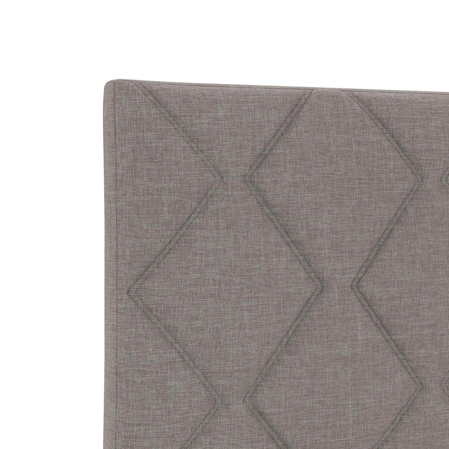 Ottoman Bed met Matrassen en LED Taupe 160 x 200 cm Stof
