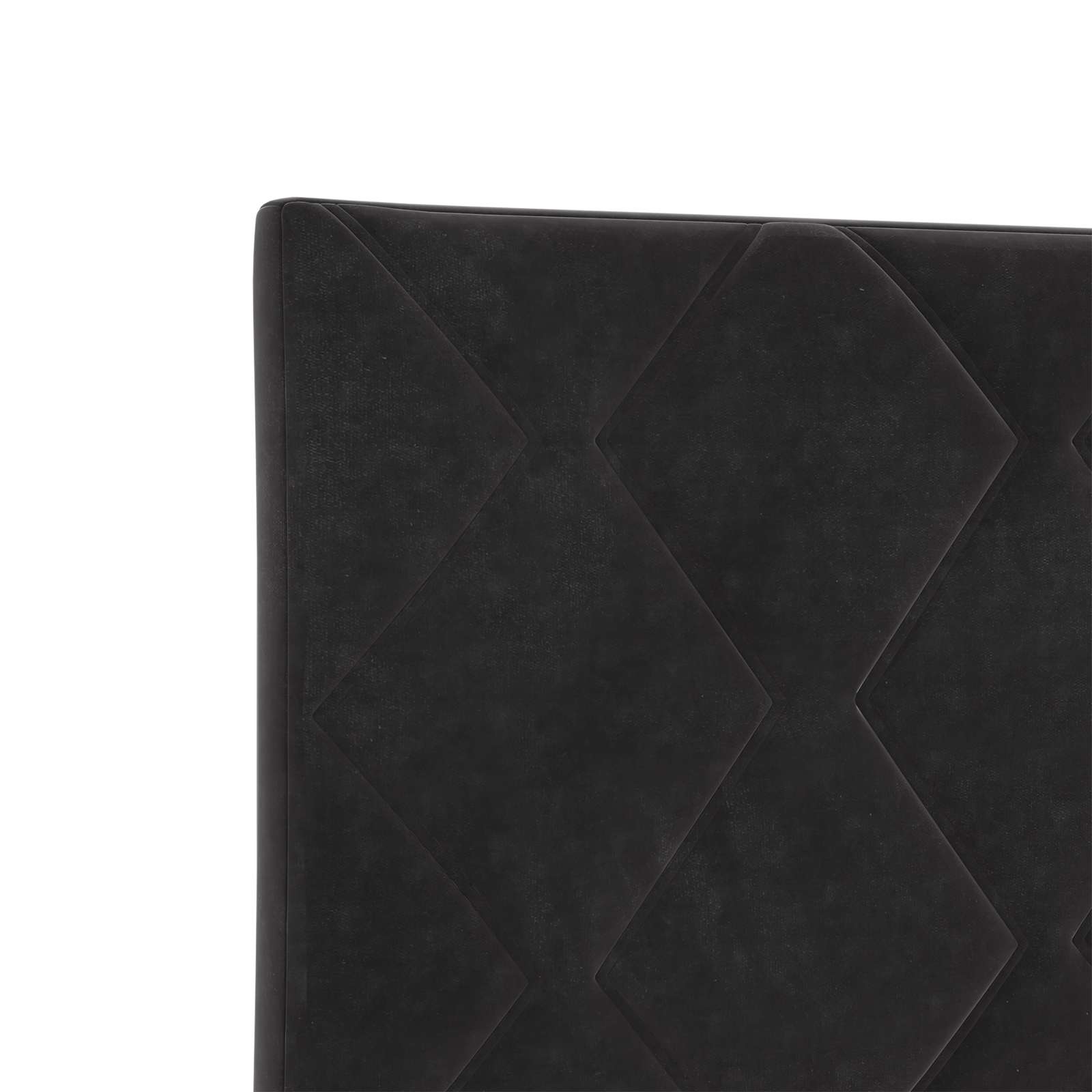 Ottoman Bed met Matrassen en LED Zwart 160 x 200 cm fluweel