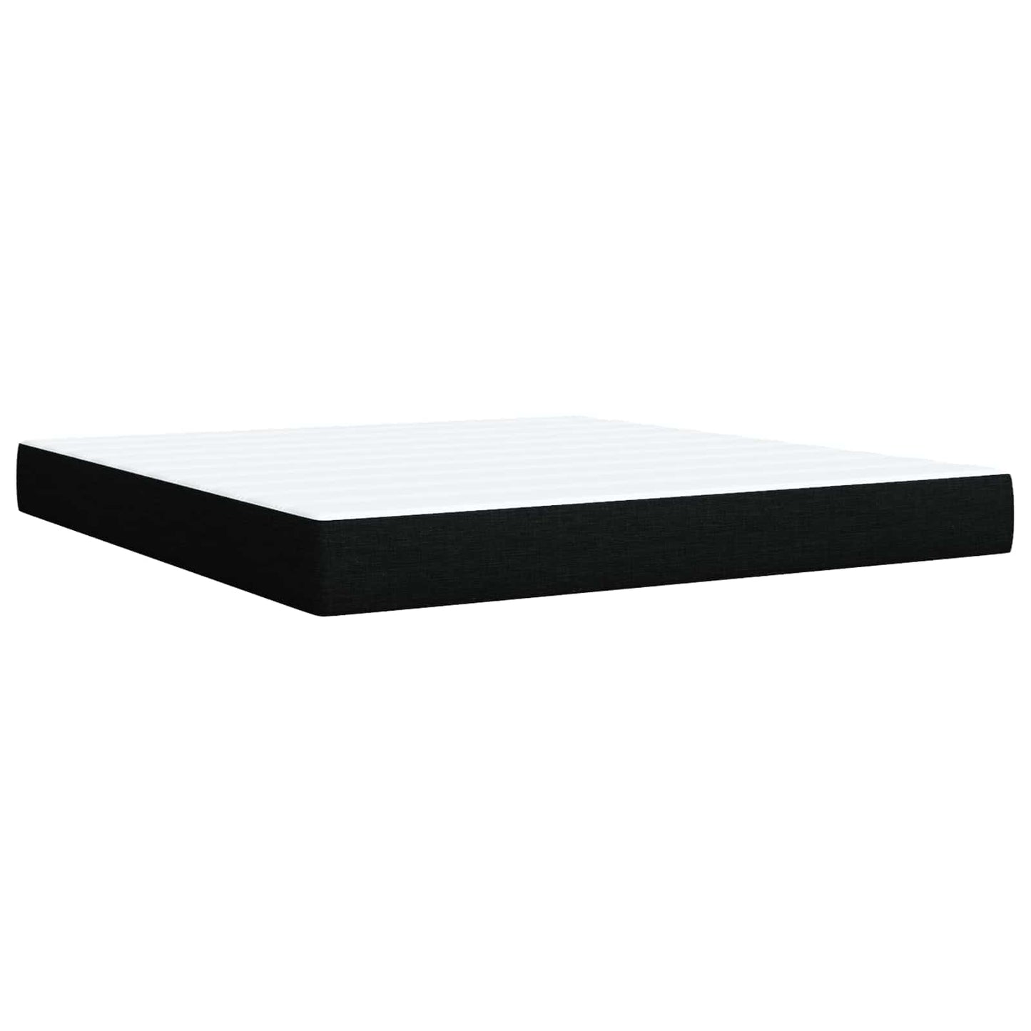 Opbergbed met matras met hoofdeinde Zwart 140 x 190 cm fluweel