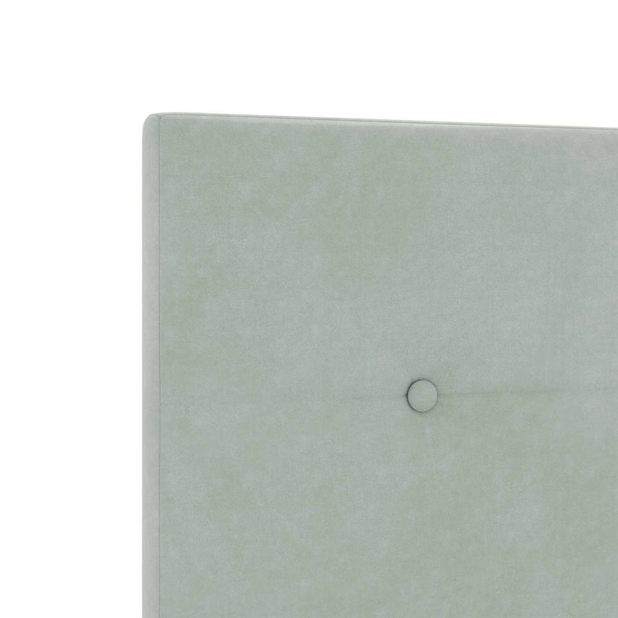 LED Opslagbed met Matras Lichtgrijs 200 x 200 cm Fluweel