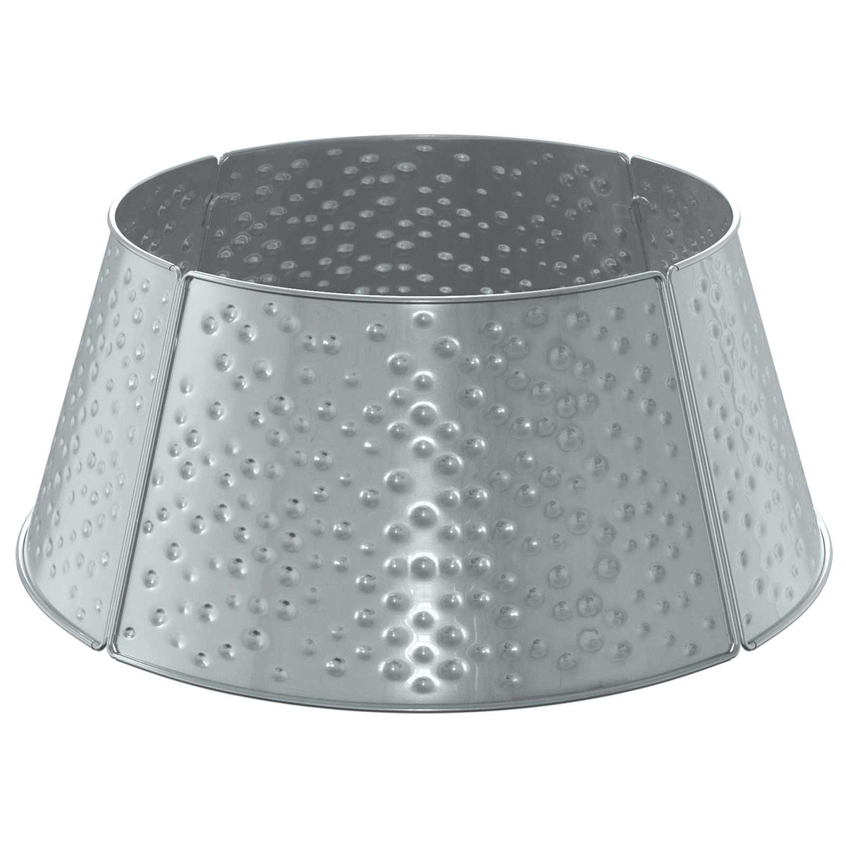 Kerstboomrok Kegelvormig zilver Ø 62 x 25 cm Staal