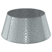 Kerstboomrok Kegelvormig zilver Ø 62 x 25 cm Staal