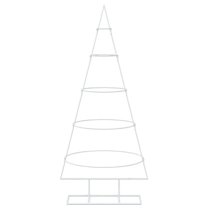 Metalen kerstboom met standaard KUOPIO 125 cm Staal Wit