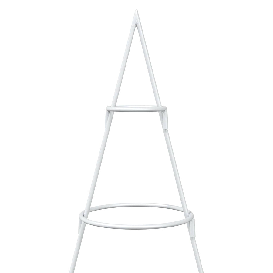 Metalen kerstboom met standaard KUOPIO 150 cm Staal Wit