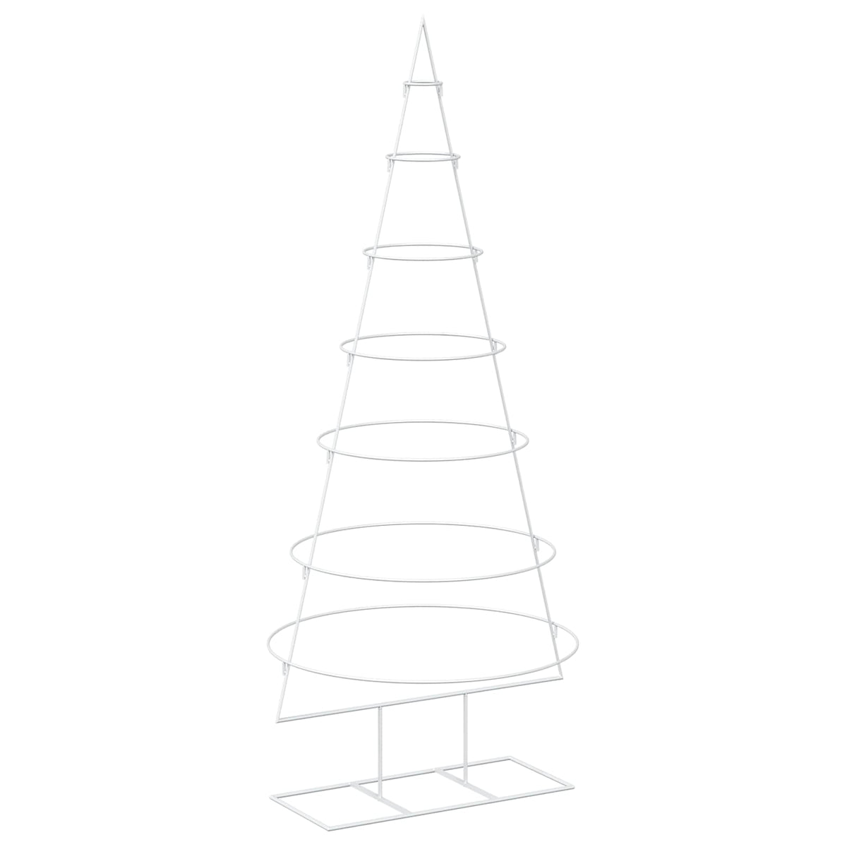 Metalen kerstboom met standaard KUOPIO 180 cm Staal Wit