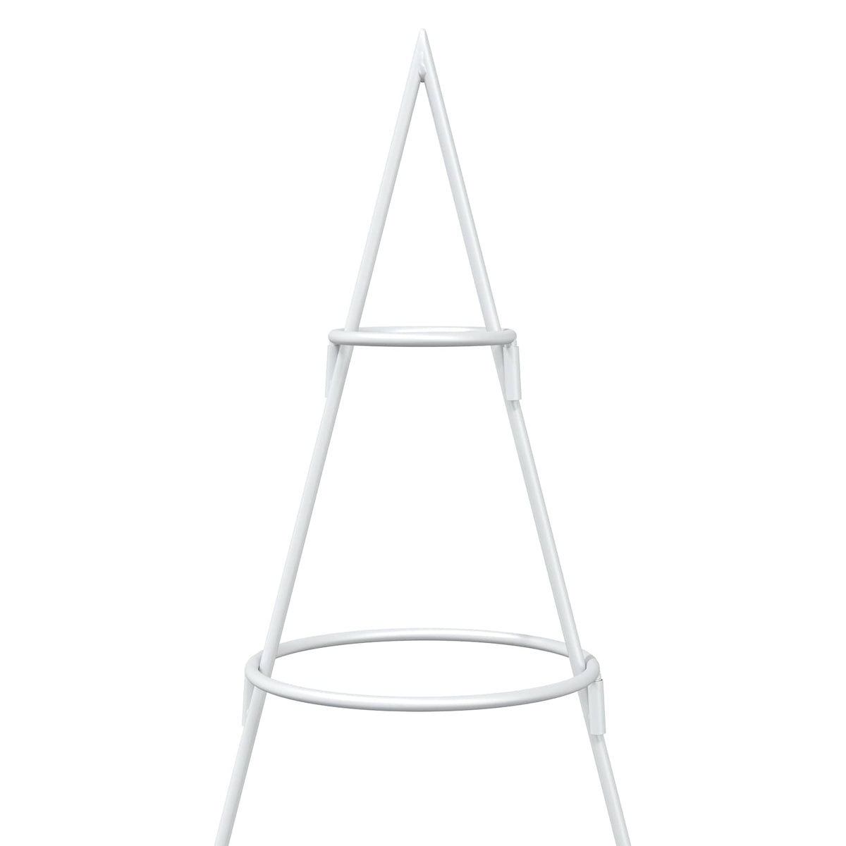 Metalen kerstboom met standaard KUOPIO 210 cm Staal Wit