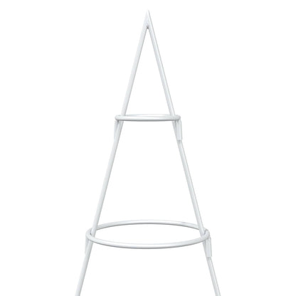 Metalen kerstboom met standaard KUOPIO 210 cm Staal Wit