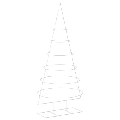 Metalen kerstboom met standaard KUOPIO 210 cm Staal Wit