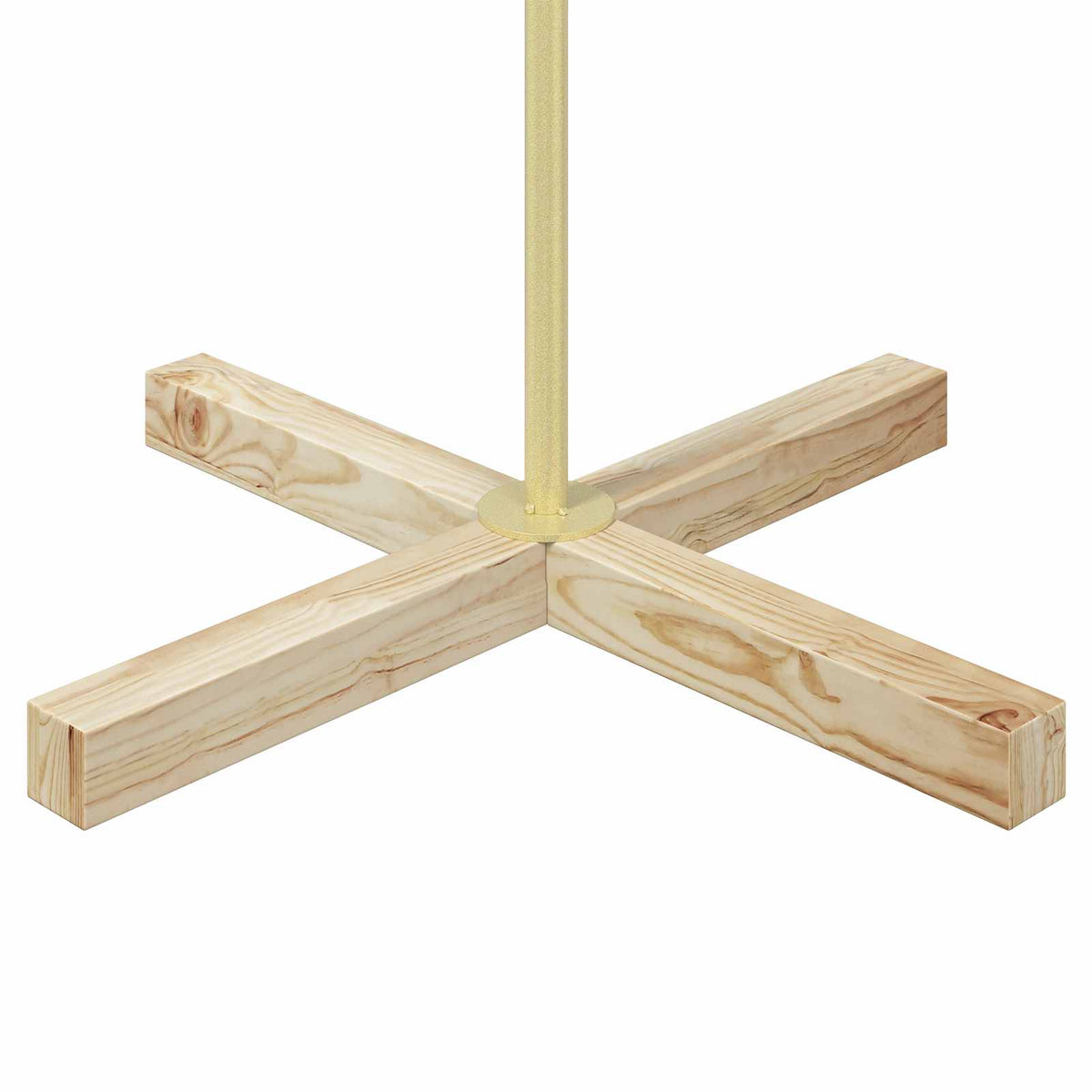Kerst Cone Boom KUOPIO 180 cm Staal Goud